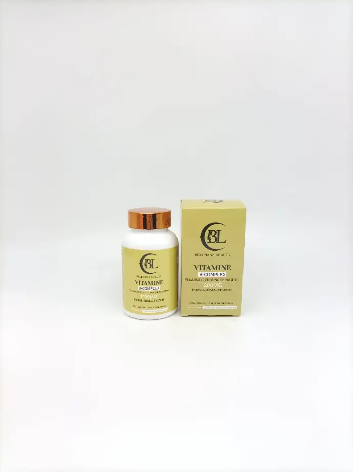 VITAMINE B-COMPLEX VITAMINE C, CHOLINE ET INOSITOL 1200MG ÉNERGIE, CERVEAU ET COEUR