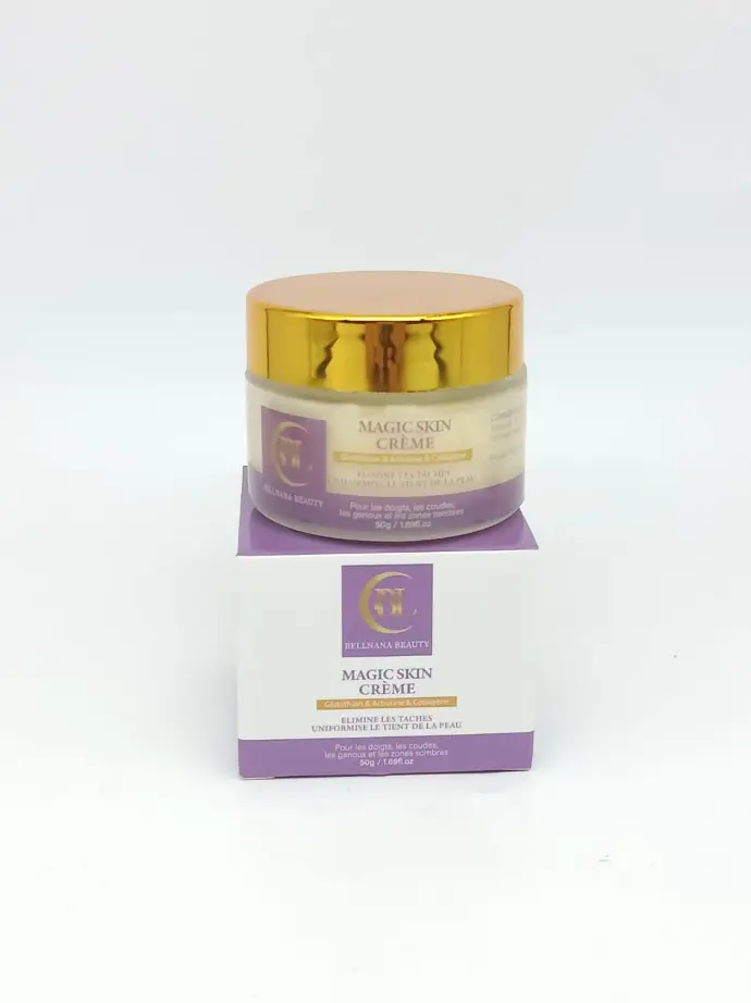 MAGIC SKIN CRÈME VISAGE au Glutathion,vitamine C, Arbutine & Collagène