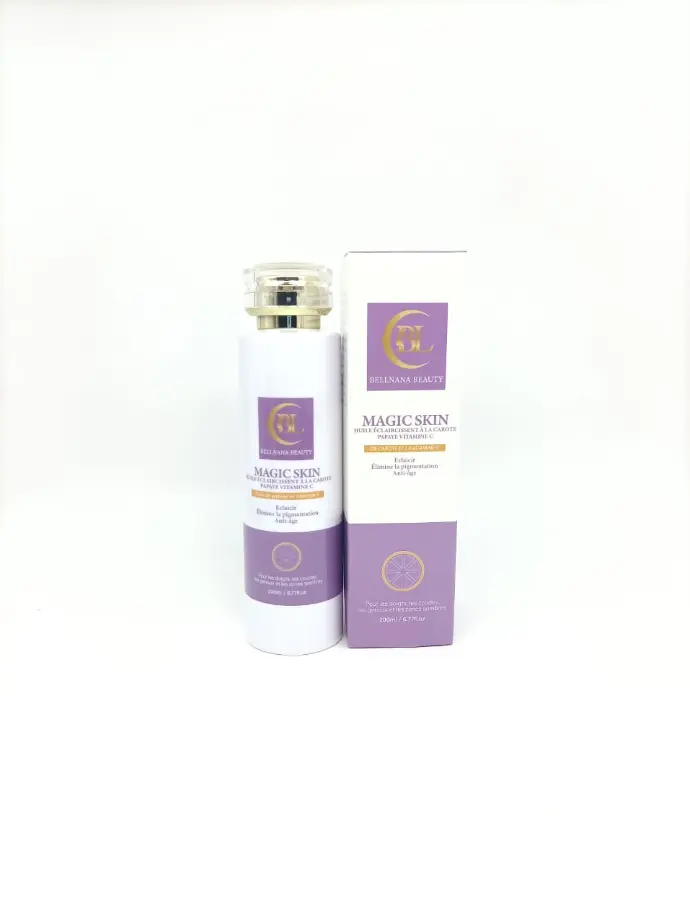 MAGIC SKIN HUILE ÉCLAIRCISSENT À LA CAROTE PAPAYE VITAMINE C