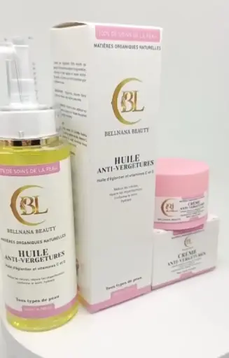 kit Vergeture composé de creme & huile